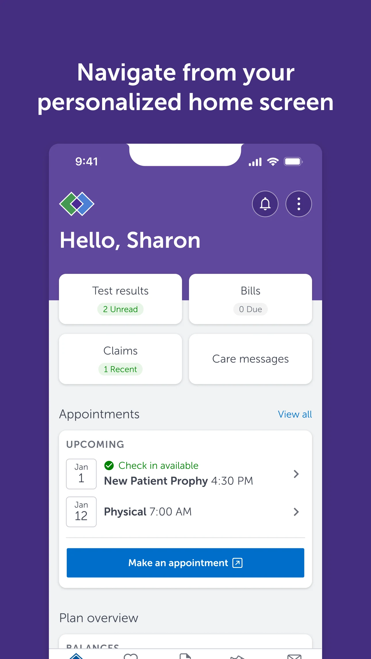 HealthPartners screenshot